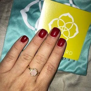 Kendra Scott Color Bar Ring - Rose Quartz